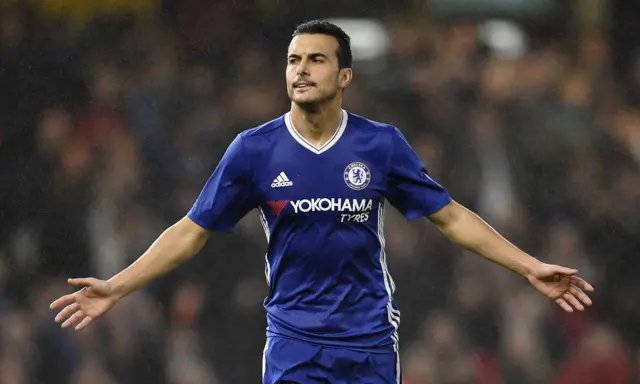 Pedro celebrates