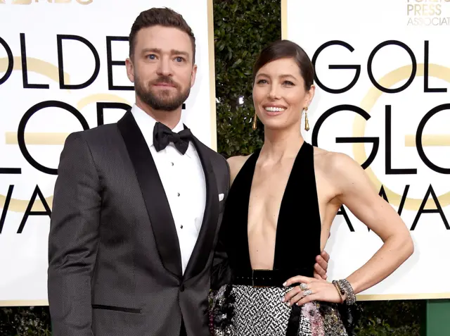 Justin Timberlake and Jessica Biel