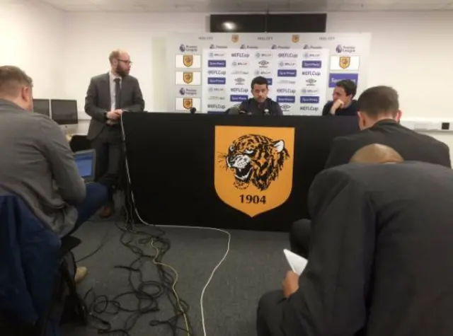 Photo of Hull City press conference