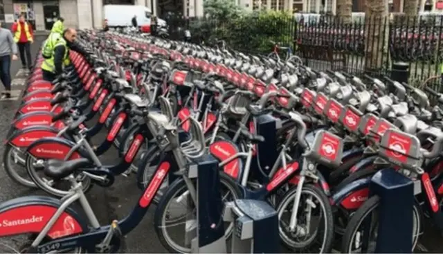 Santander bikes