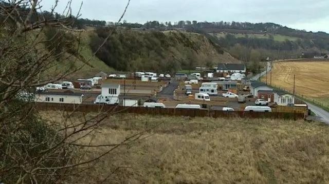 St Cyrus site