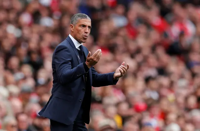 Brighton manager Chris Hughton