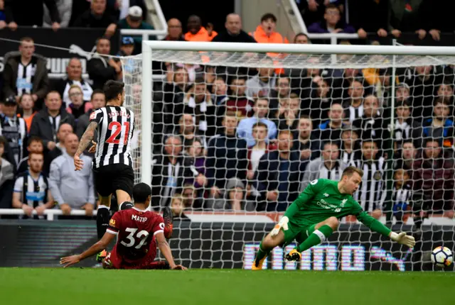 Joselu equalises for Newcastle