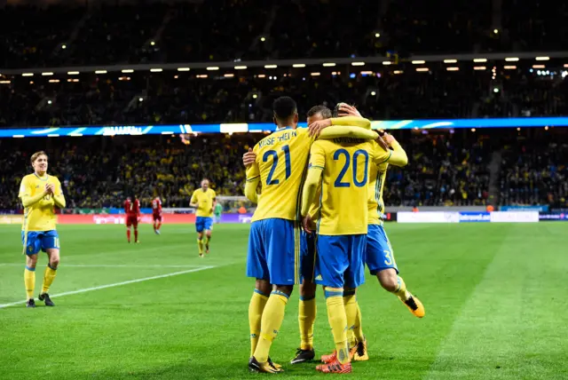 Sweden goal
