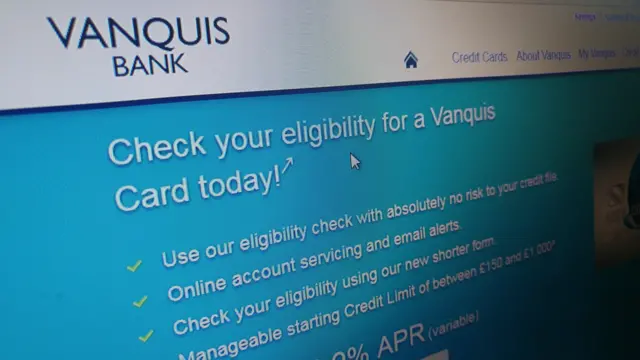 Vanquis bank