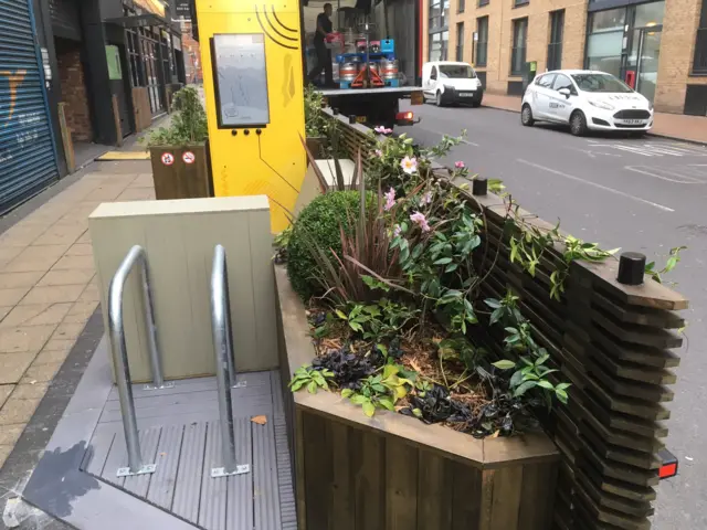 Parklet opens in Southside area of Birmingham