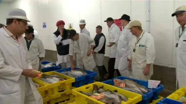 Grimsby's fish market