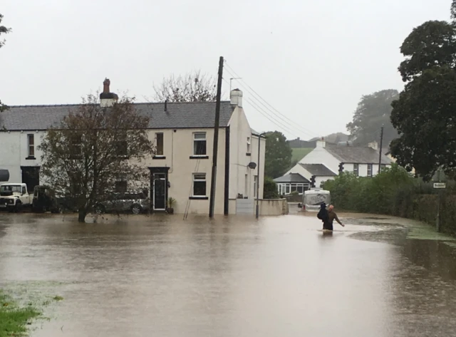 Floods in Blennerhasset