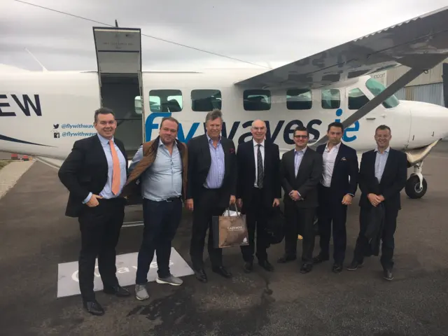 Waves passenger flight