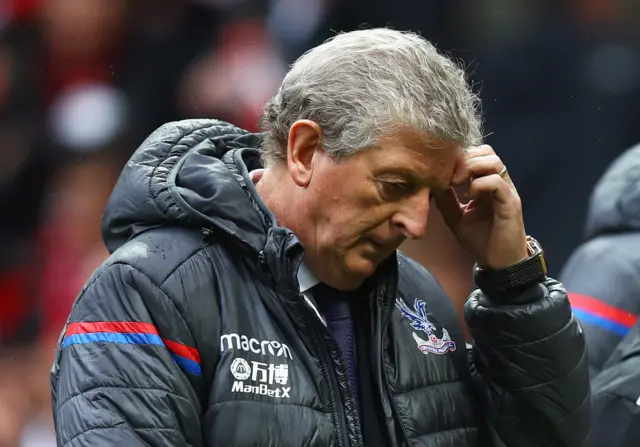 Crystal Palace manager Roy Hodgson