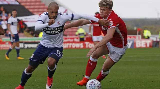 Barnsley v Middlesbrough