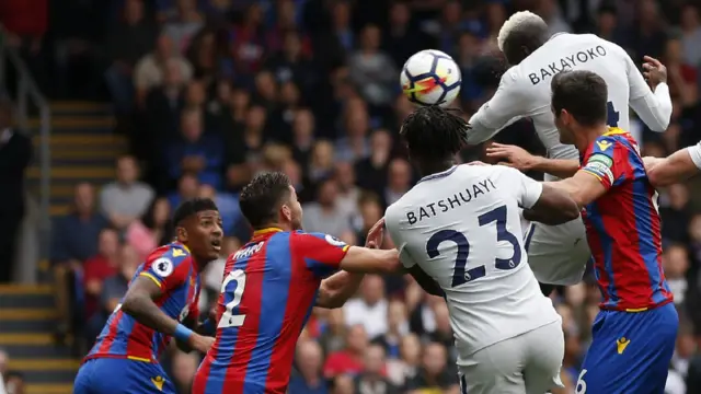 Tiemoue Bakayoko scores