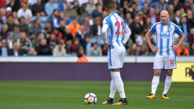 Huddersfield Town players