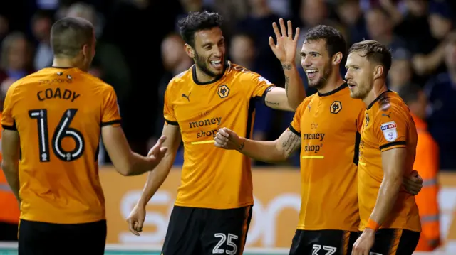 Wolves celebrate