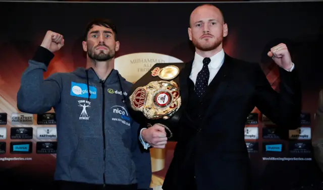 Jamie Cox and George Groves