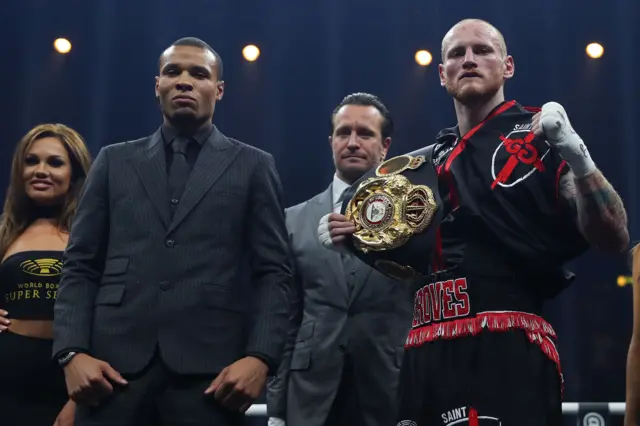 Chris Eubank and George Groves