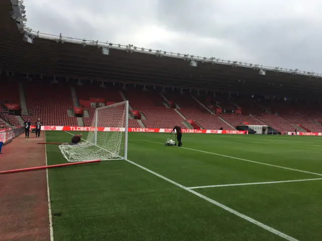 Southampton marking pitch