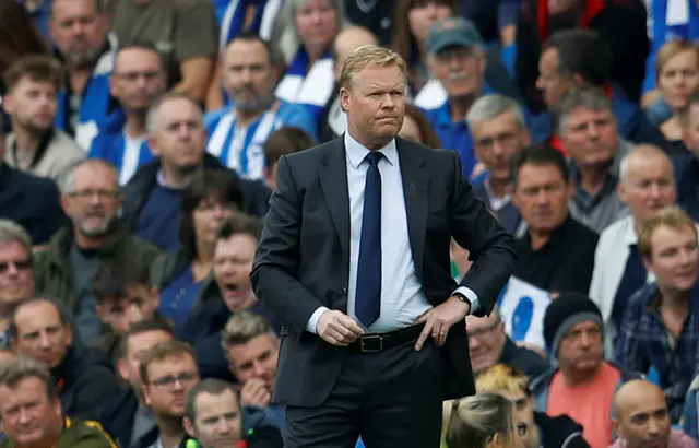 Everton manager Ronald Koeman