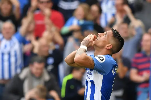 Anthony Knockaert celebrates