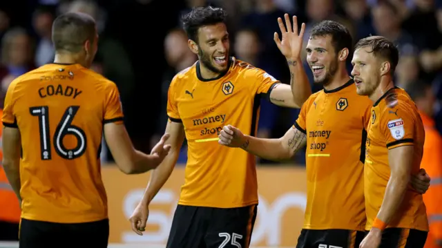 Wolves celebrate