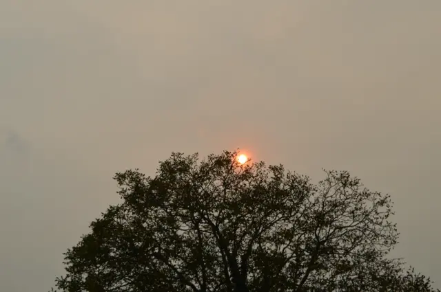 Sky over Peterborough