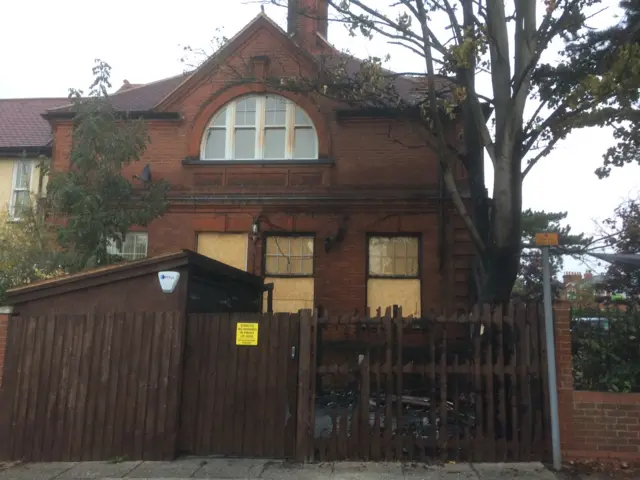 Exterior of Foxhall Road flats