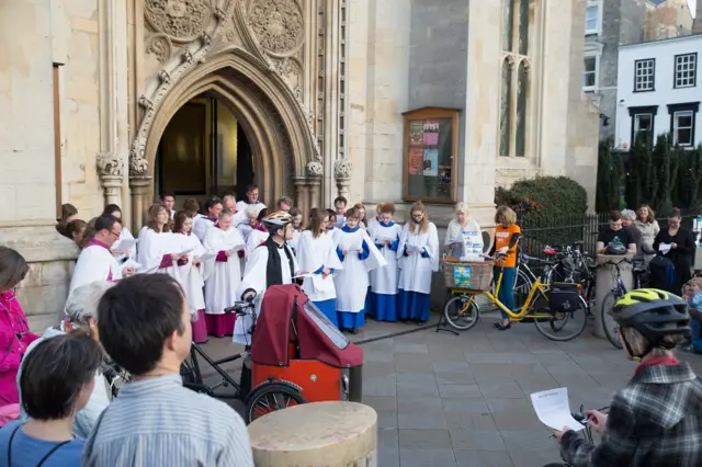 Bike blessing