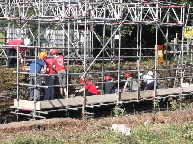 Scaffolding for Waterway Recovery Group