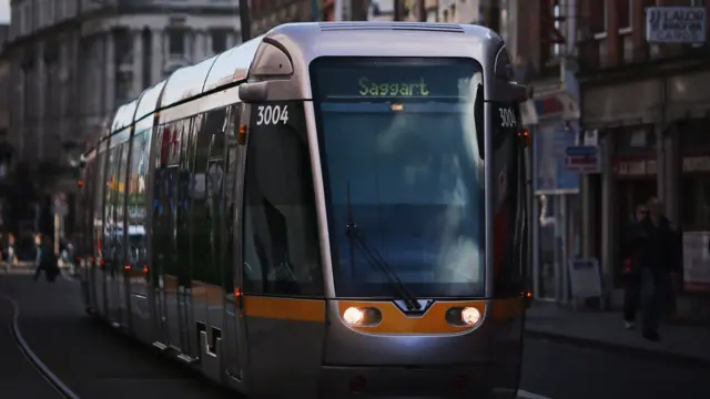 Luas tram in Dublin