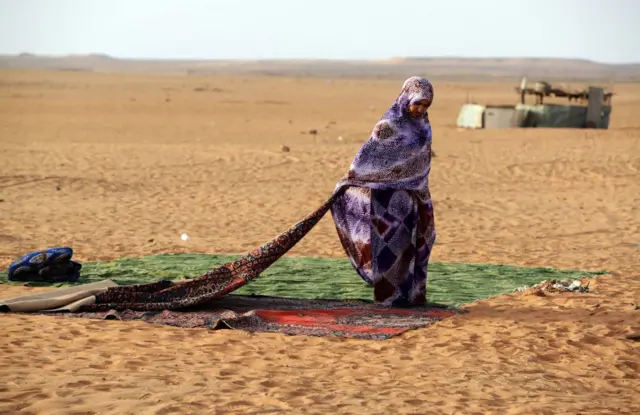 Western Sahara refugee