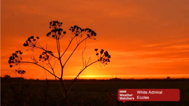 Red sky in Eccles