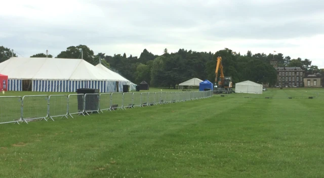 Locko Park before the 2017 County Show