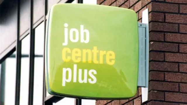 Job Centre sign