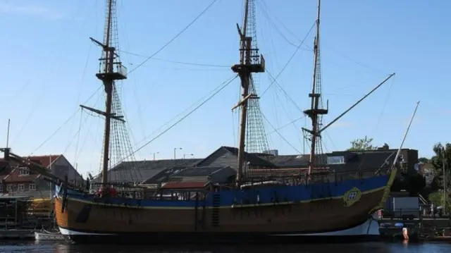 Replica of the Endeavour