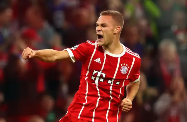 Joshua Kimmich celebrates