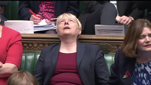 Angela Eagle is unimpressed by the minister's reply