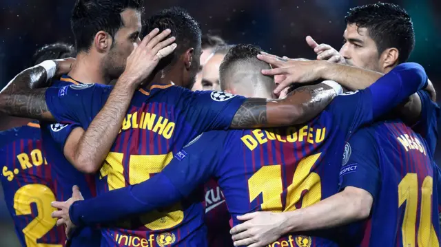 Barca celebrate