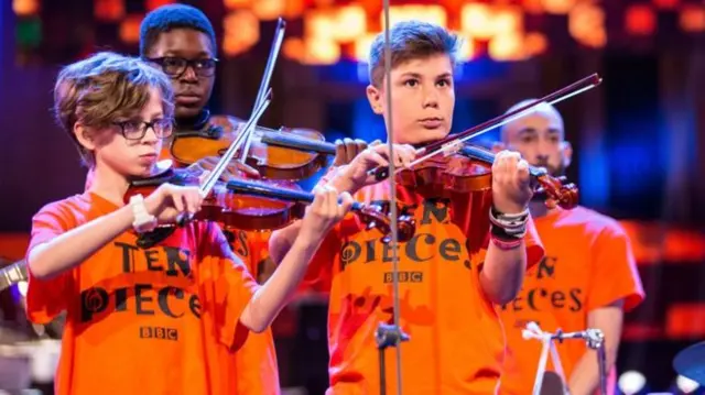 Performances at the 2016 Ten Pieces Prom