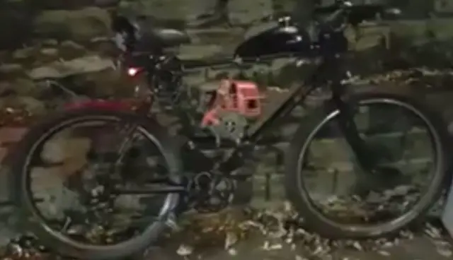 Homemade bike