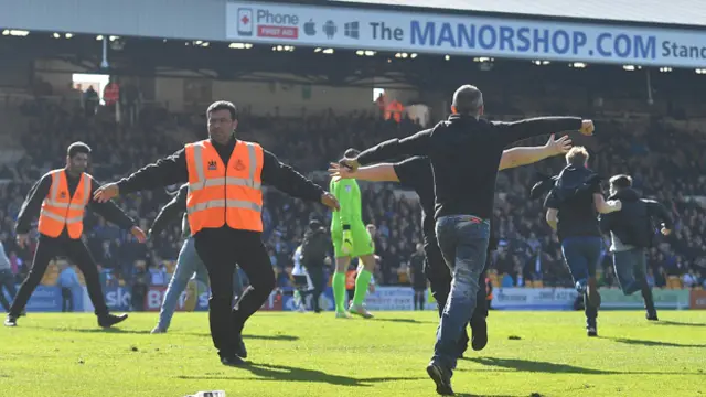 Pitch invasion