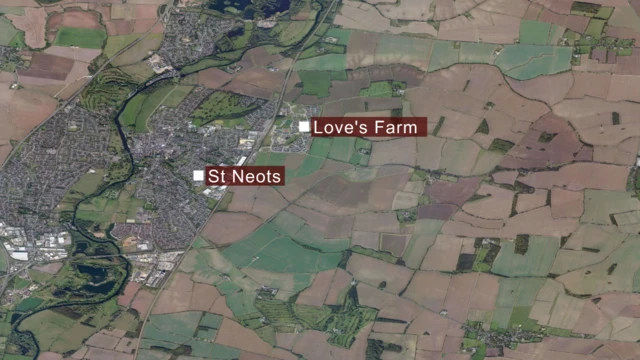 Map of St Neots