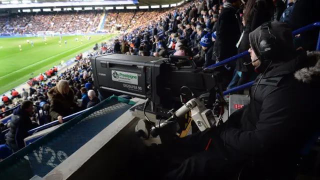 TV camera at King Power