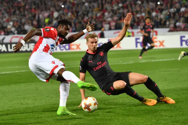 Richmond Boakye and Rob Holding