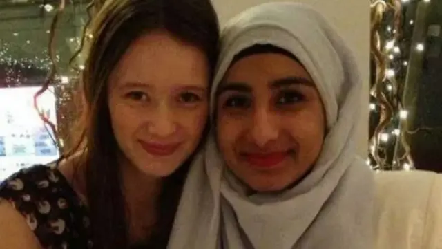 Lauren Docherty and Faiza Chowdhury became friends at university in Manchester