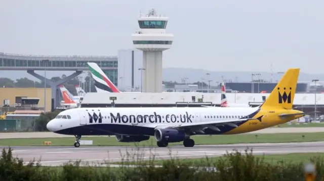 Monarch plane