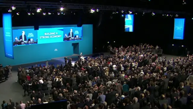 Standing ovation for Philip Hammond