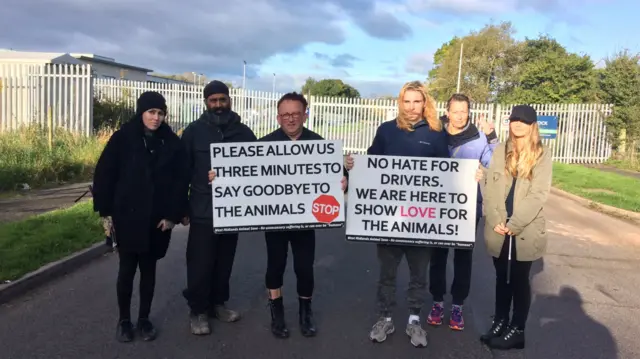 Campaigners in Telford