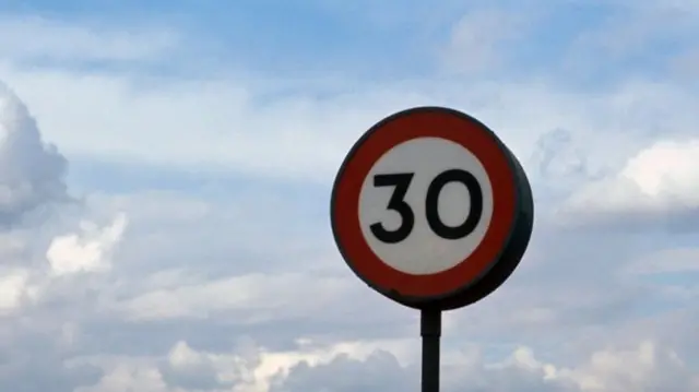 30mph speed limit