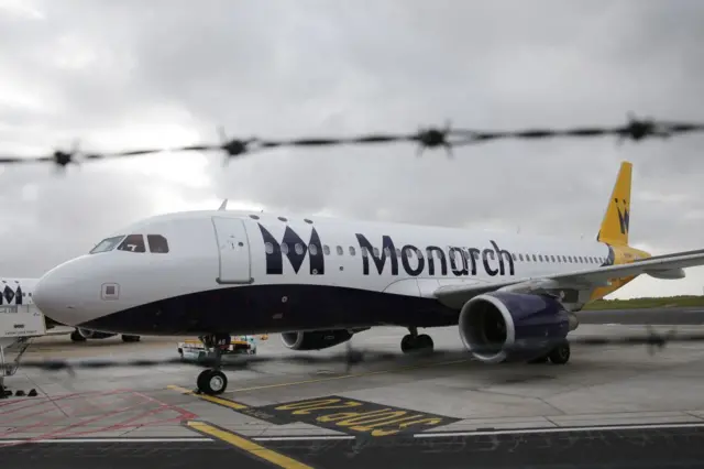 Monarch plane