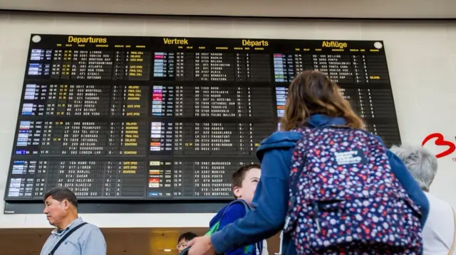 Departures board